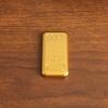 Large Simulation Gold Bar Ornament - Solid Sand Gold Brick for Bank or Shop Display