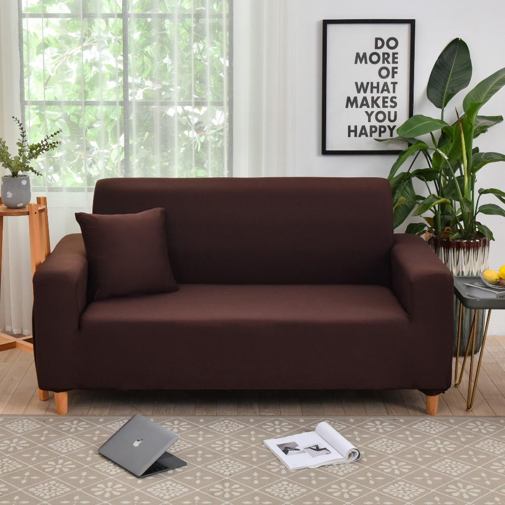 Universal Stretchable Couch Cover Set for Single Double Triple Seater Sofa Full Coverage Slipcovers