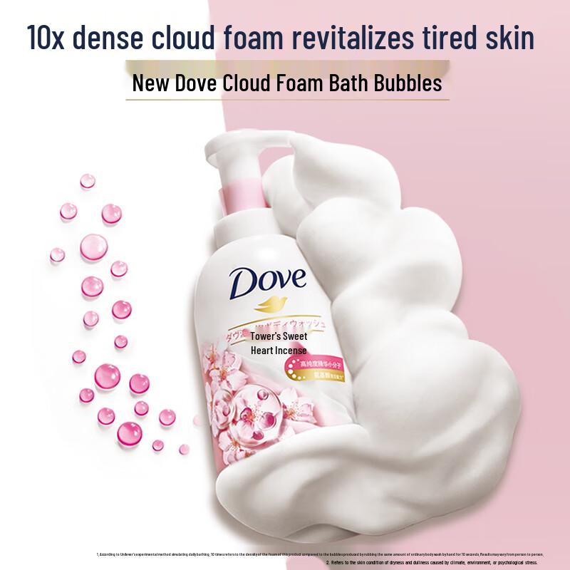 Dove Cherry Blossom Sweet Scent Creamy Shower Foam