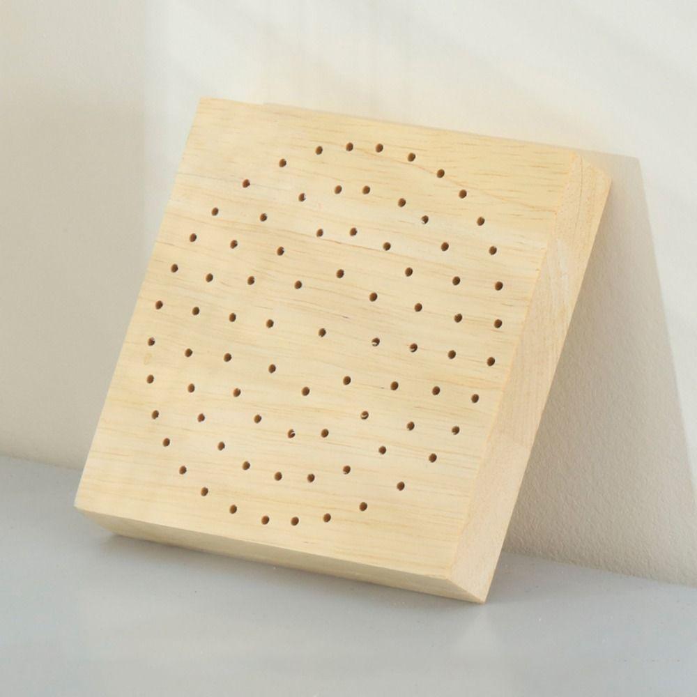 2Pcs Save Space Nail Drill Bit Display Base 61/81 Hole Nail Tools Storage Stand  Manicure Tools