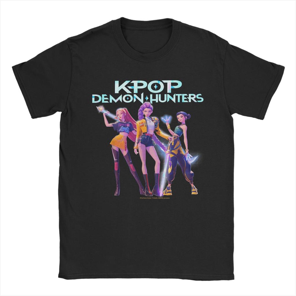 Crazy Huntrix Mira Rumi & Zoey T-Shirts Women Y2k Crewneck Cotton T Shirts Short Sleeve Unisex Tee Shirt Original Clothing