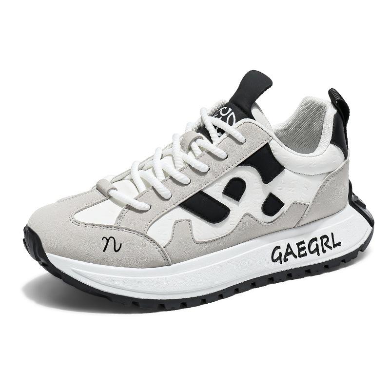 

Подростковые кожаные туфли на шнуровке с низким верхом, корейская версия, модная обувь на шнуровке, осенне-зимняя повседневная обувь для путешествий на открытом воздухе 39