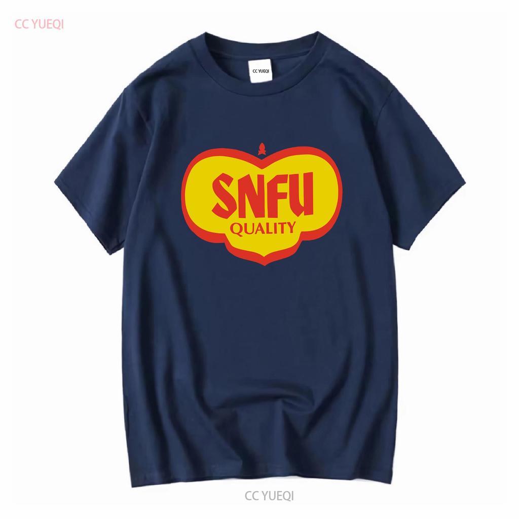 Snfu tourt um die Welt und anderswo Hardcore-Punk 80er Remake Shirt TE2506 lange Ärmel Vintage Gewaschen Stilvoll