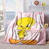 Yellow Bird Blanket Flannel Blanket for bed, sofa, Camping, Hiking, Picnic Essentials, gift for family Fan gifts