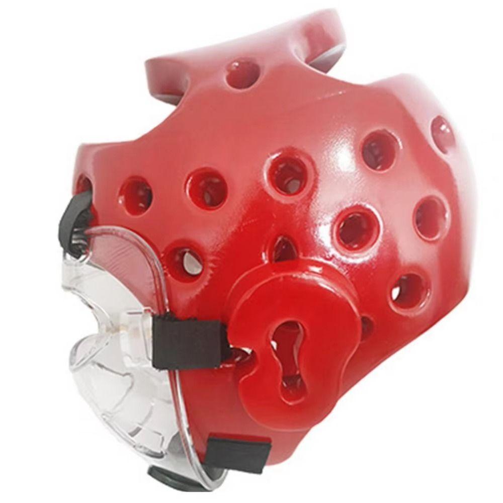 Transparent Mask Taekwondo Face Shield Detachable Taekwondo Helmet Taekwondo Mask  Face Guard
