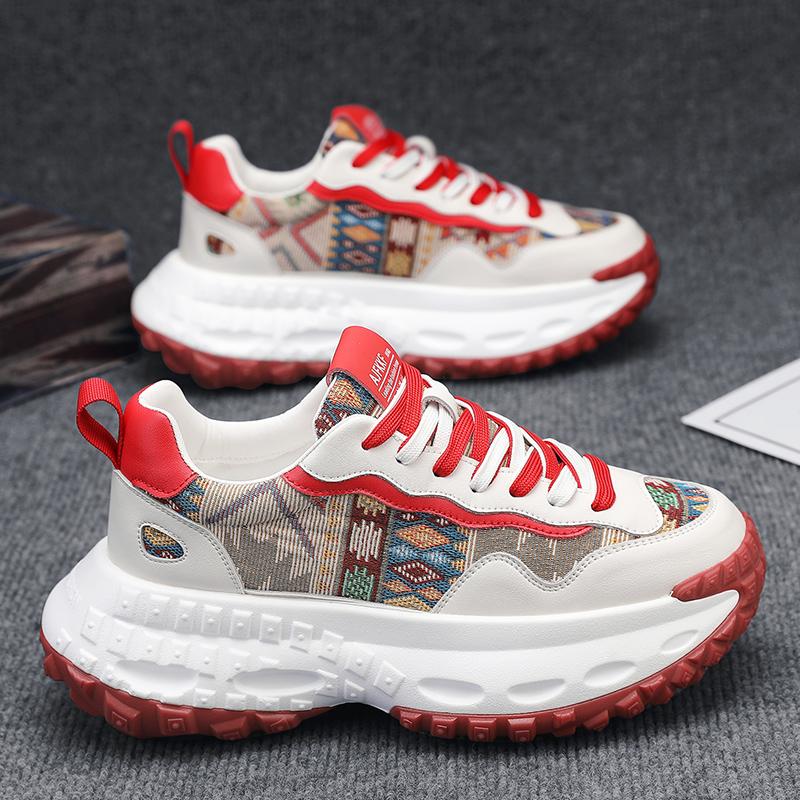 

Модные кроссовки на платформе CYYTL Модная мужская обувь Повседневная кожаная обувь для тенниса для улицы для бега для спорта для пешего туризма Дизайнерские роскошные лоферы для скейтборда 44