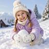 Windproof Children Ski Gloves Waterproof Warm Mittens Printed Kids Winter Gloves  Baby Boy