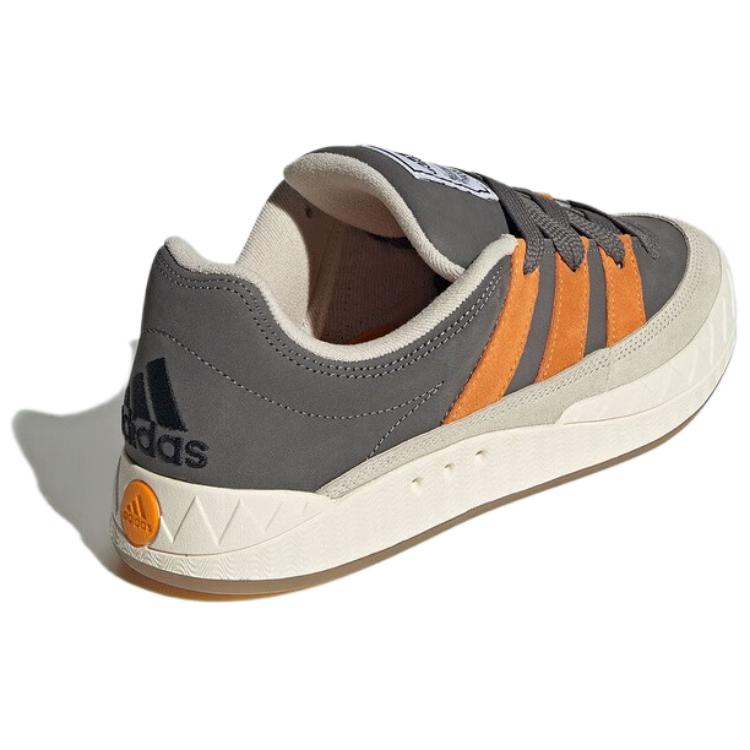 Adidas Adimatic Šedá Krémová Oranžová Unisex Tenisky Šedá-Čtyři Aluminiová ID3936