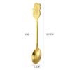 4PC New Year Spoon Fork Christmas Decorations Home Christmas Gifts Christmas Tableware Decorations Children's Gifts