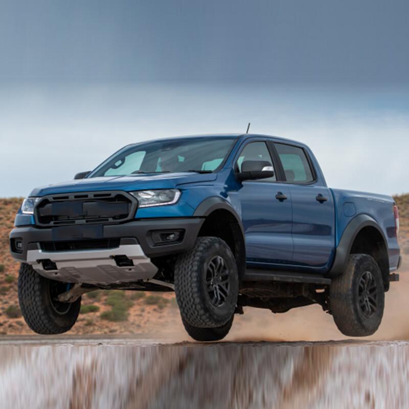 Left Side Clip~on Rearview Mirror Cover Cap Gloss Black Fits Ford Ranger 12~2022