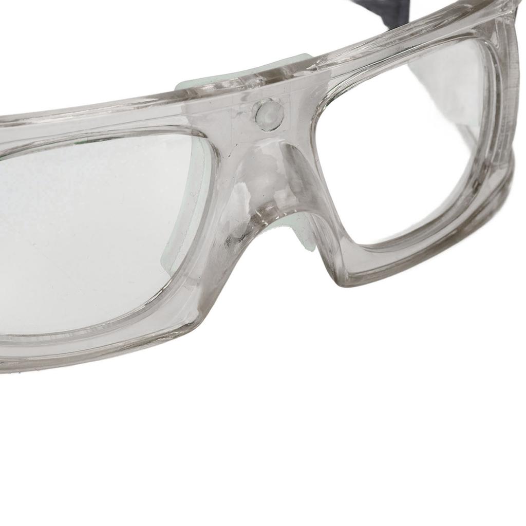 Gogle Sportowe Regulowany Design Zakrzywiona Rama Wytrzymały Materiał PC Ochronne Okulary do Koszykówki dla Dzieci