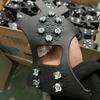 10-Tooth Steel Ice Cleats: Non-Slip, Wear-Resistant, Silicone Shoe Covers for Ice and Snow Climbing