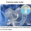 Air Conditioner Washing Cover with Water Tube Wall Mounted Air Conditioner Protective Dust Covers Household Cleaning Tools