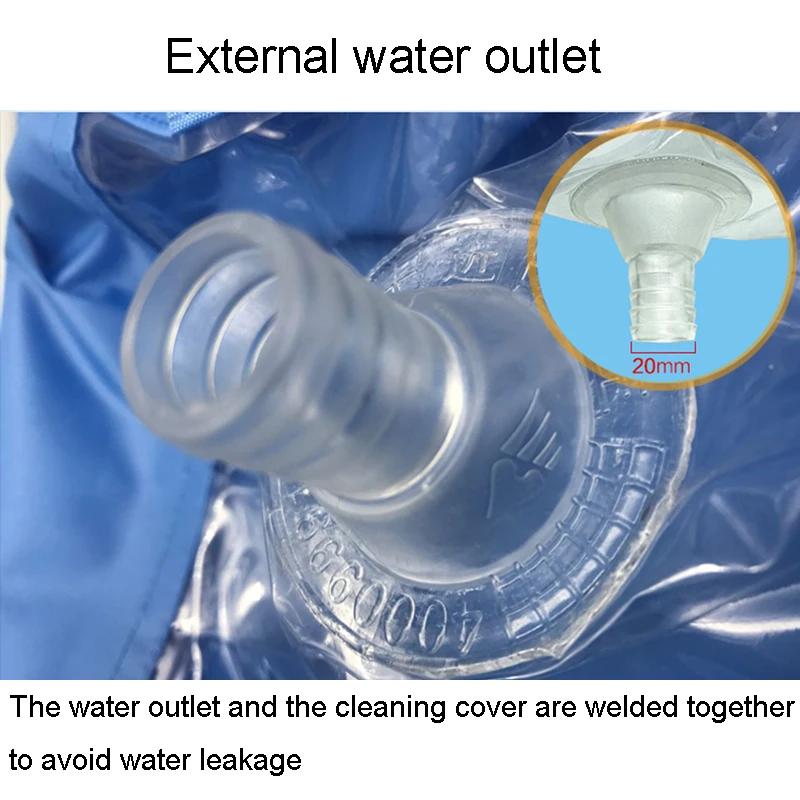 Air Conditioner Washing Cover with Water Tube Wall Mounted Air Conditioner Protective Dust Covers Household Cleaning Tools