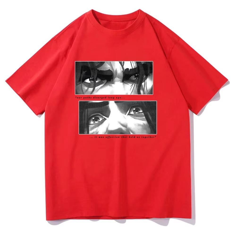 Pánské tričko Vintage Anime Dámské Harajuku Krátký rukáv Ležérní Dámské tričko Oblečení Street Estetické Oblečení Trička