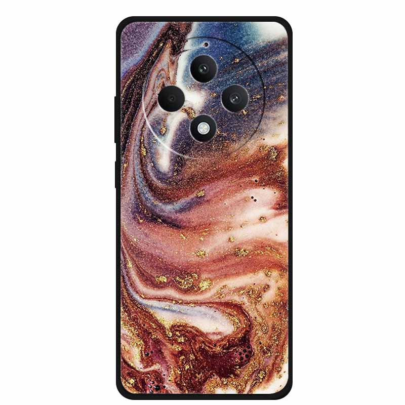 Luxury Marble Phone Case for Oppo Reno 12F 4G 5G Coque Bumper Funda Oppo Reno 12 FS F27 Color Shield Soft Silicone Back Cover