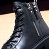 Boots Women's Shoes Autumn British Style All-match Thick-soled Short Boots Zipper Women's Boots