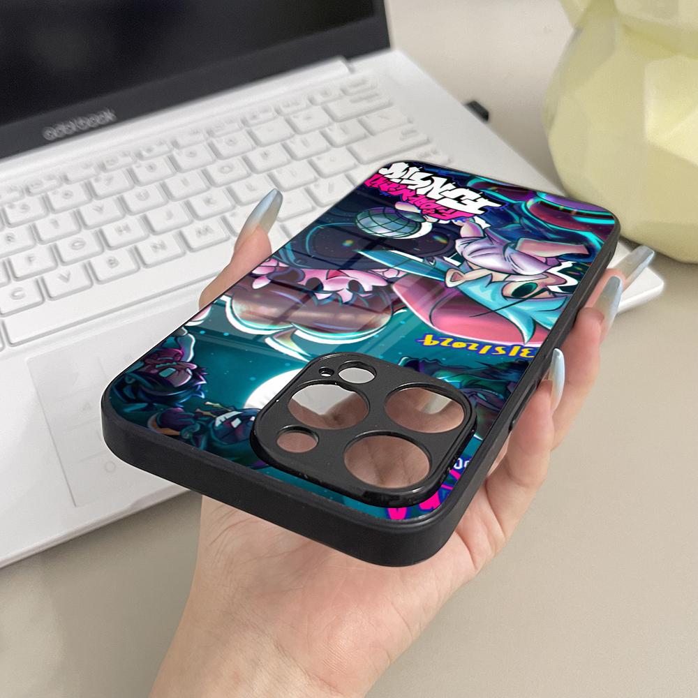 Friday Night Funkin Game Phone Case Glass For Samsung Galaxy S26 S25 S23 S24 S21 S22 S20 Ultra Fe Plus A16 Cover