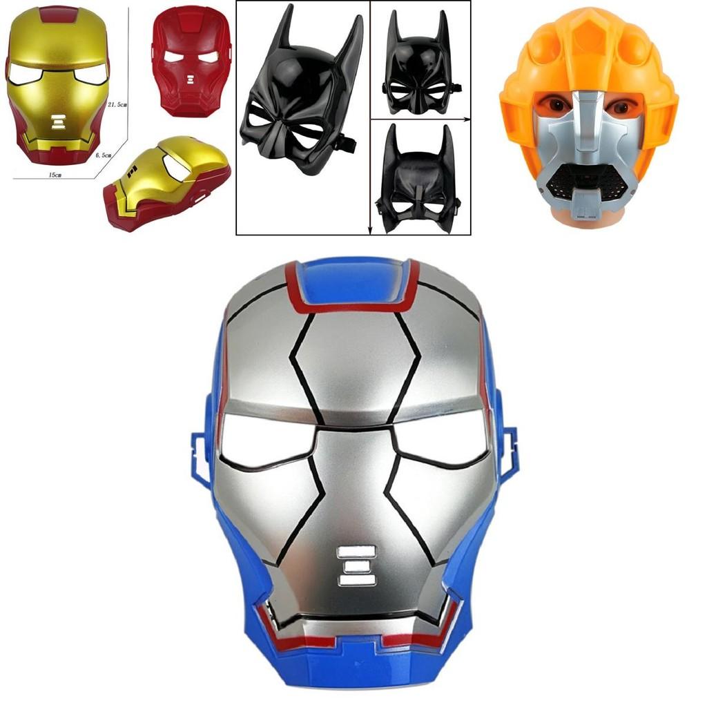 Plastic Thor Helmet Mask For Adult Unisex Halloween Masquerade Parties**