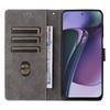 Leather Wallet Case with Card Holder & Lanyard for Moto G Stylus 2023 4G