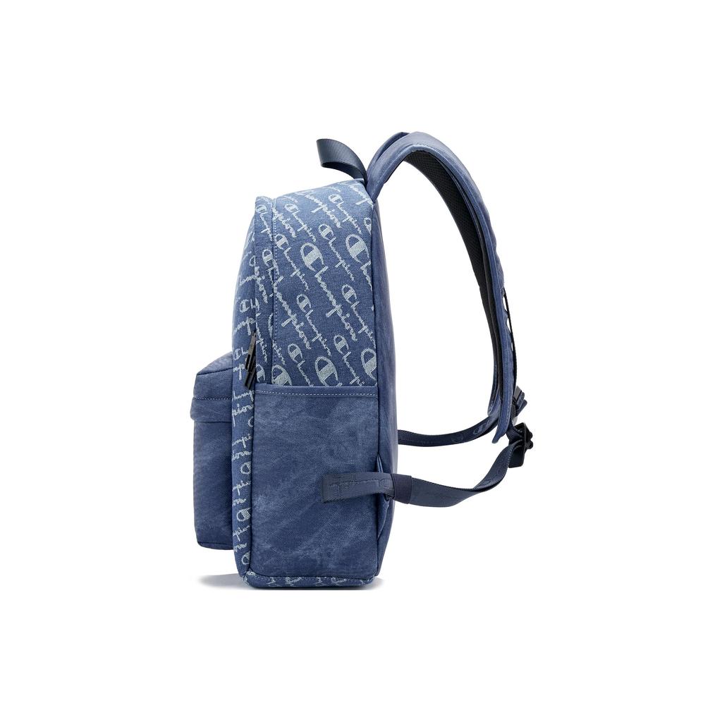 Champion Versatile Fabric Backpack Unisex Backpacks Dark-Blue Black U3CACPU04