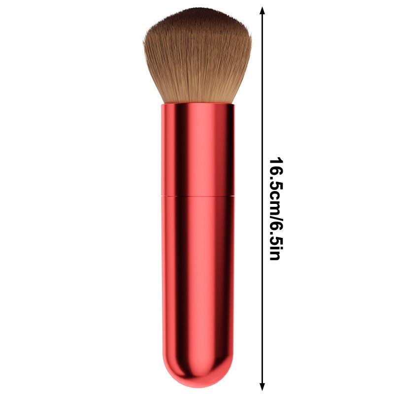 2 In 1 Electric Foundation Brush Massage Makeup Brush Multi-Function Soft Fluffy Loose Powder Brushes Portable For Home Travel