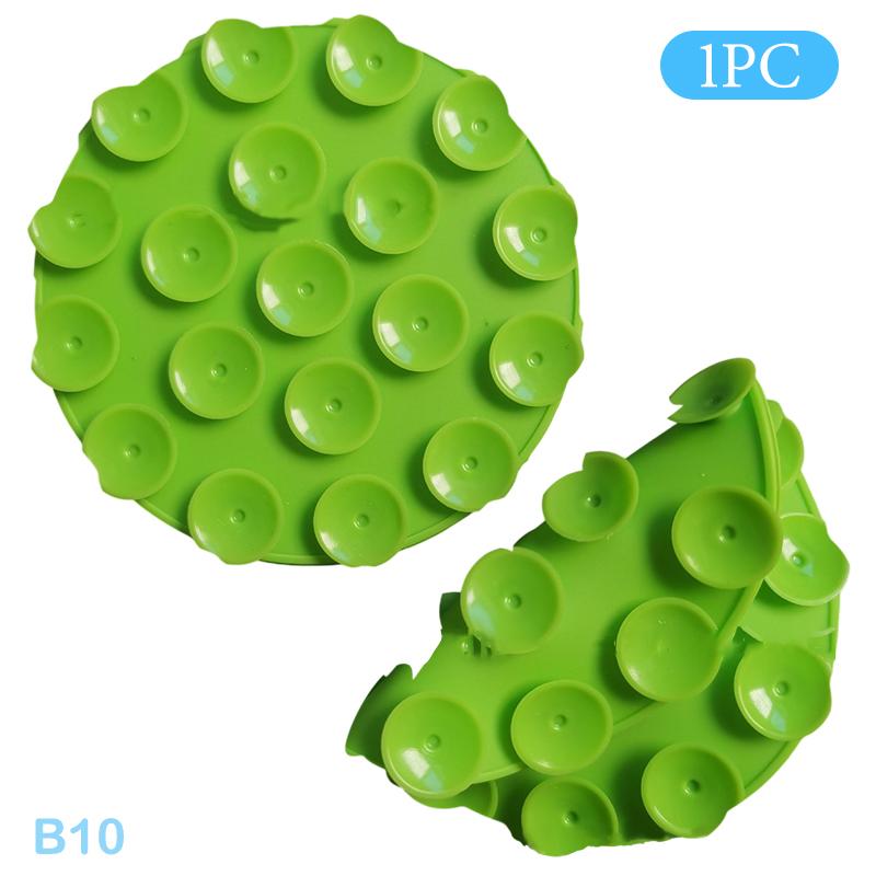 1/5Pcs Vase Anti-Toppling Sticker Silicone Suction Cup Sticker Double-Sided Easy Adhere,Prevent Knocking Over Vase Fixed Sticker