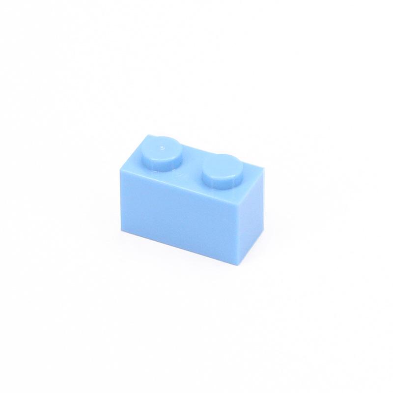 Small Particle Building Blocks 1x2 (3H) High Brick Foundation Parts Splicing DIY Building Block Parts Accessories
