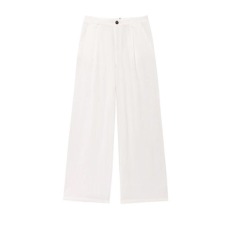 Kaslead New Arrival Women's Fashion Style Fashion Buckle Decoration Tops Casual Pants 2735730 2868730