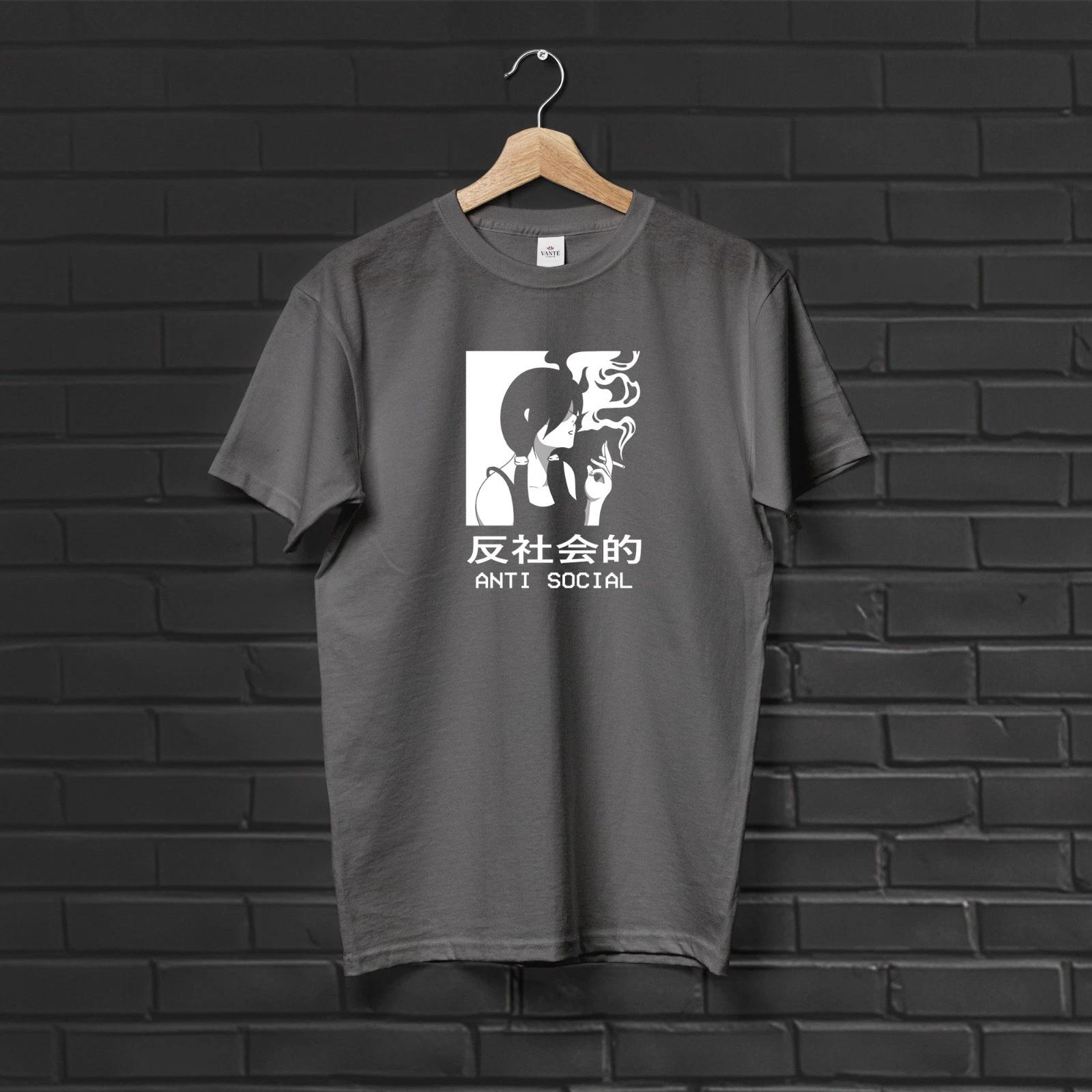 

Футболка с Кеном Канеки из Tokyo Ghoul, Японская уличная одежда, Подарок для отаку, Мерч по манге L