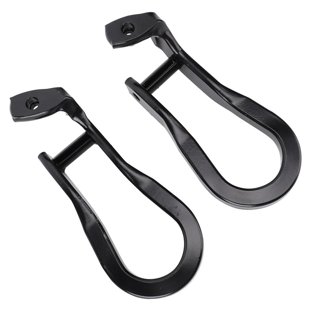 Pair of Tow Hooks 84072464 Heavy Duty Steel Secure Recovery Superior Strength Replacement for 2500HD 3500HD 2015 2019