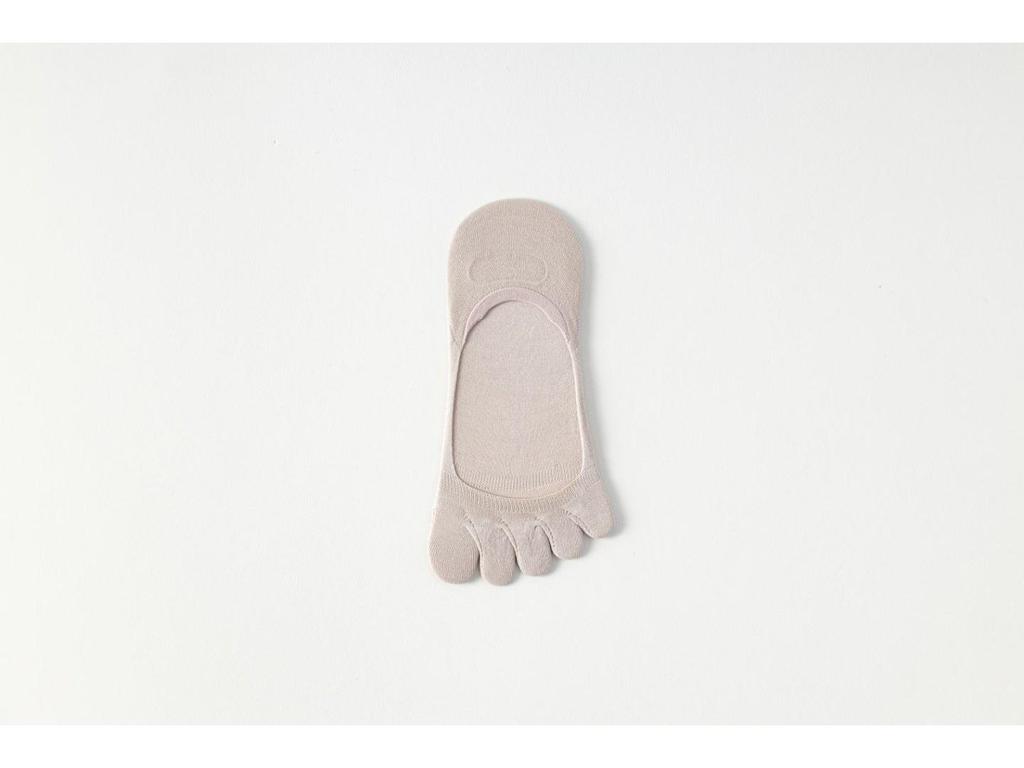 Women's Ultra-Thin Cotton Five-Toe Low-Cut Non-Slip Socks