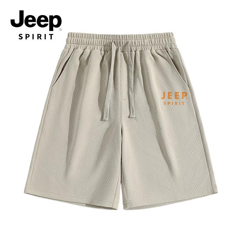 

Jeep Spirit Unisex Jacquard Casual Shorts