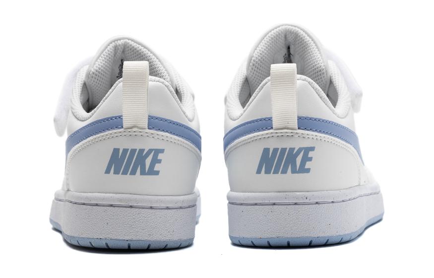 Kids' Sneakers Nike Court Borough Low Recraft PS 'Summit White Cobalt Bliss'