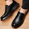 Fashion High Quality Business Office Dress Shoes Man 2024 Trend Low Price Elegant and Classic Legitimate Leather 39 Social Shoe for Men