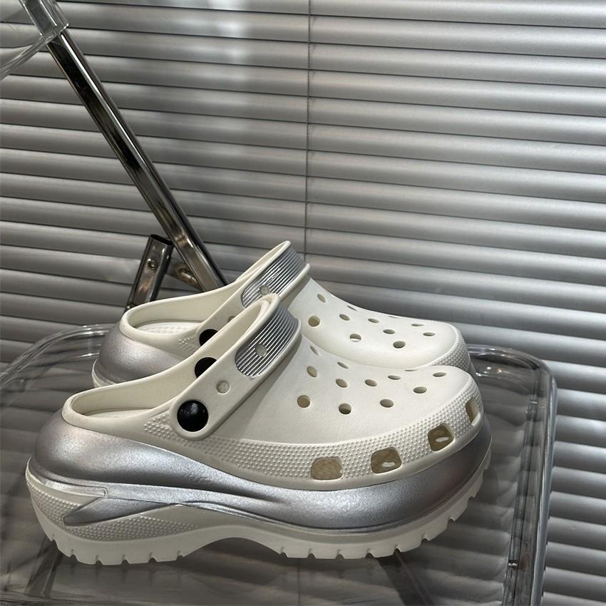 

New summer hole shoes slippers women s outer wear summer thick soles go out women s bag head drag 36/37 (suitable for 35/36)