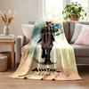 Avatar The Last Airbender Blanket Flannel Blanket Soft Cozy Plush Throw for Sofa Bed Lightweight Home Decor