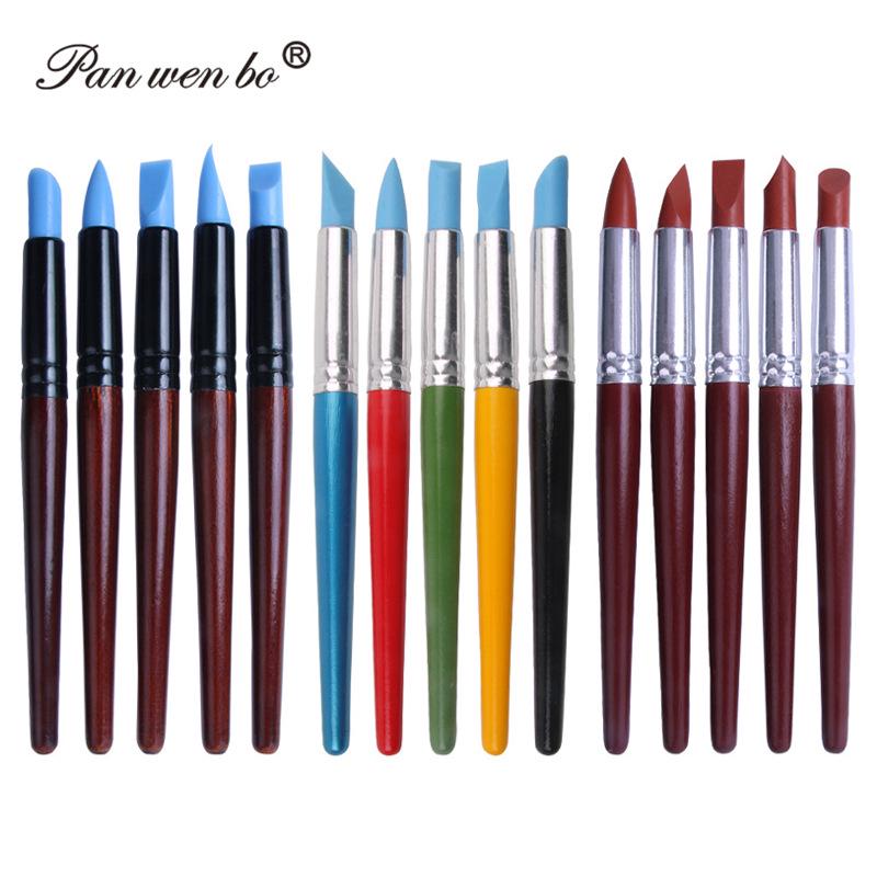 Anti-Fingerprint Polymer Clay Pen: Colored DIY Auxiliary Tools for Cross-Border Eraser and Polymer Clay Crafting