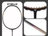 Ultra-light full carbon fiber badminton racket with high elasticity for college students.