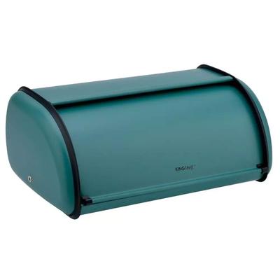 Small Steel Bread Bin 36cm KINGHOFF KH-1755 Green