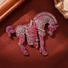 Year of the Horse Brooch High-end Sense Light Luxury Cute Animal Zodiac Souvenirs Clothes Accessories High-end Corsage