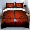 Basketball texture and logo. Bedding sets Duvet cover sets Duvet covers Pillowcases(1*Duvet Cover 2*Pillowcases without duvet insert)