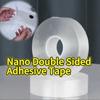 Nano Double Sided Adhesive Tape Strong High Viscosity Transparent Thicken Waterproof and Traceless Acrylic Tape Household Items
