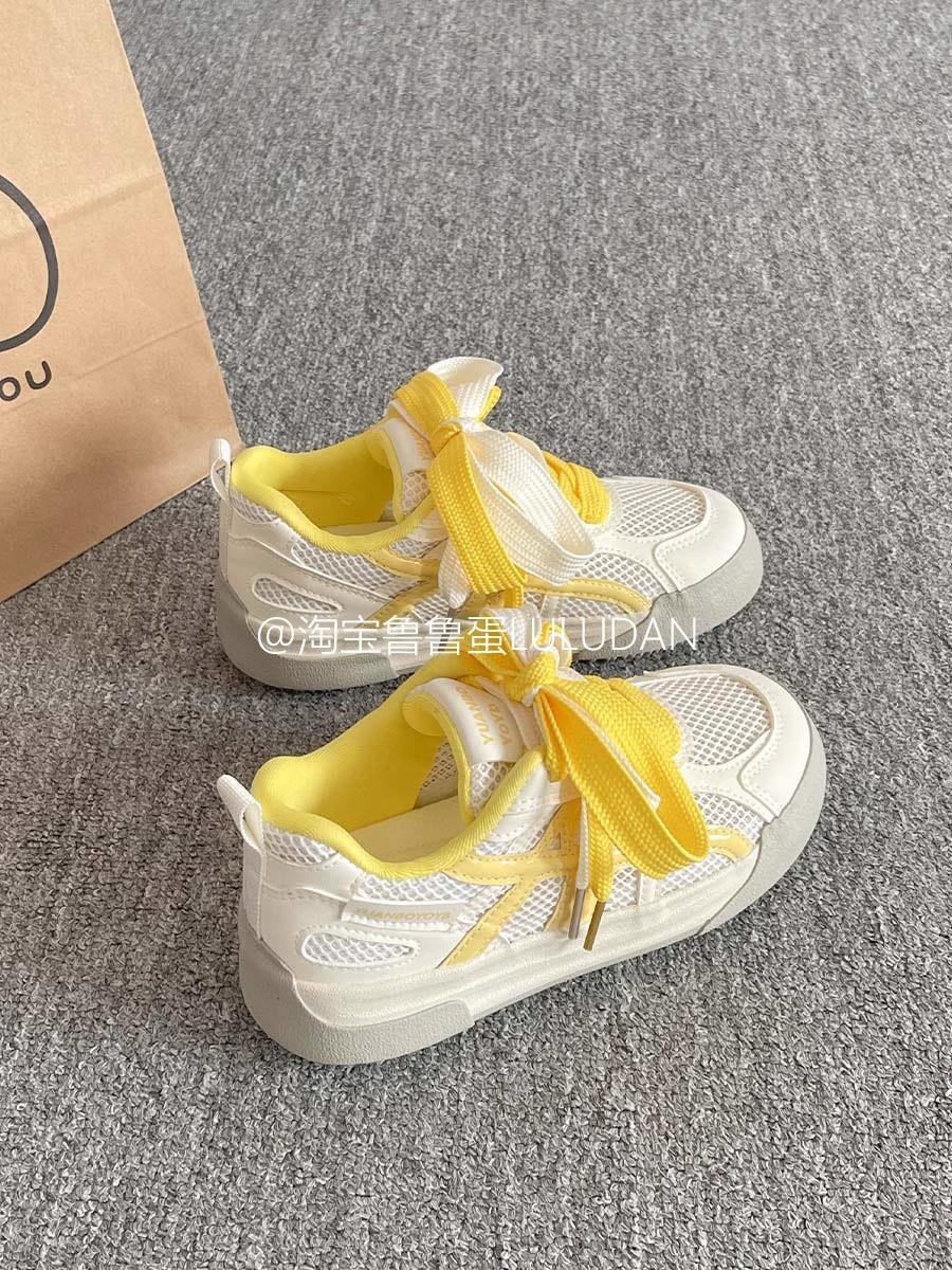 

Mesh breathable board shoes women s 2025 new summer platform white shoes with skirts, bread shoes, German training shoes women s 40 жёлтый