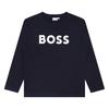 Boys Logo Long-Sleeved T-Shirt