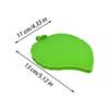 Parrot Stand Toy Bird Leaf Shape Stand Tray Cage Perch Leaf Shaped Interactive Play Gym Toy Tray Bird Cage Accessories