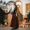 Children's Clothing Wizard Wizard Dress Demon Witch Girl's Clothing Vampire Robe Dress