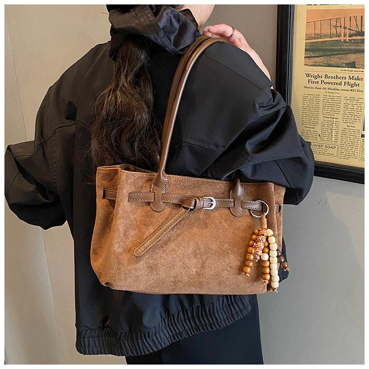 High-End Luxury Designer Brand PU Leather Women's Handbag Elegant Shoulder Bag Popular Classic Trendy Design Commuter Casual Tote Bag