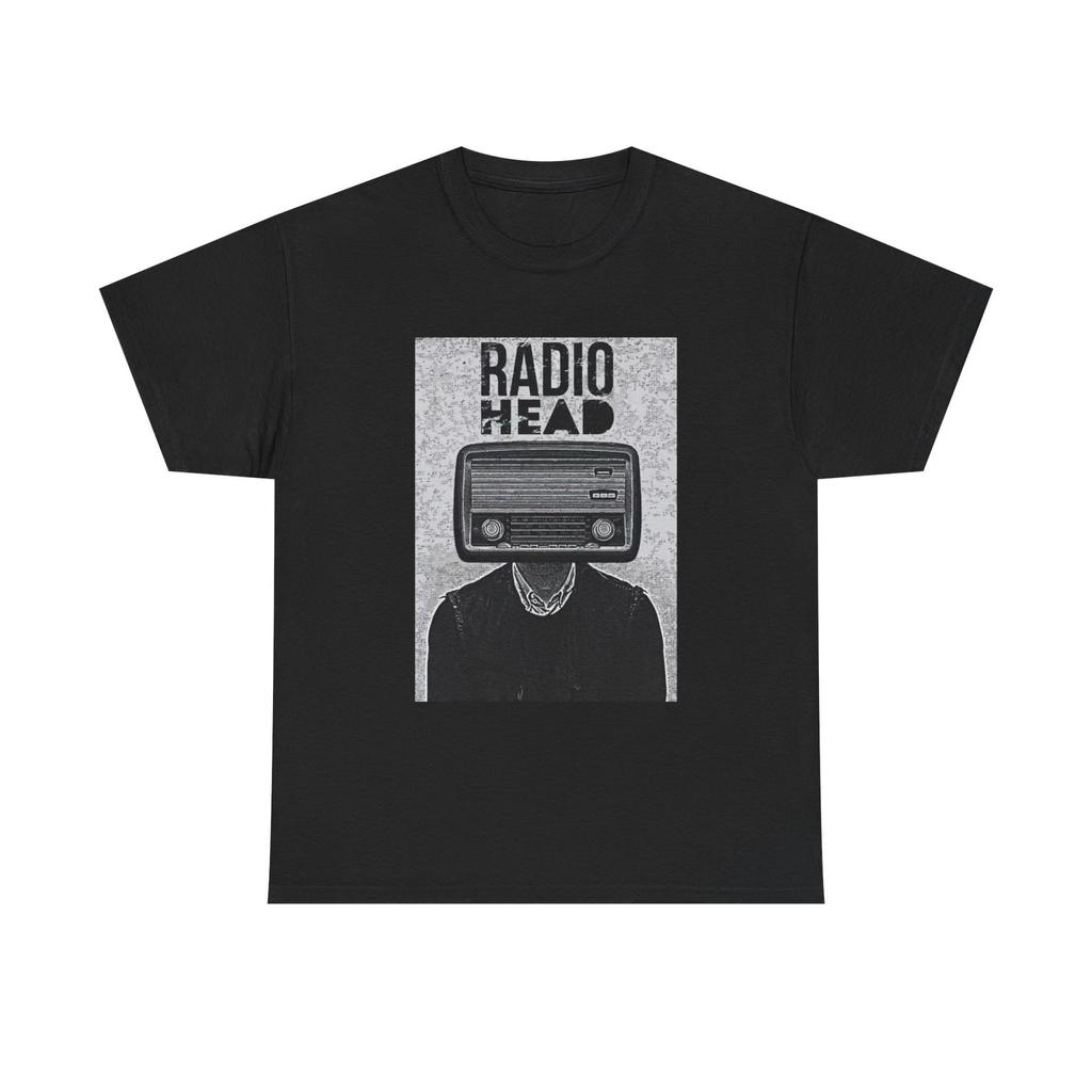 Radiohead T-shirt Vintage retro punk rock California Unisex Heavy Cotton Tee