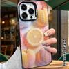 Phone Case: 2D Flat, Suitable for iPhone 18, 17, 16, 15, 14, 13, 12Pro Protective Case, Macaron Fruits, Perfect Christmas and Halloween Holiday Gift